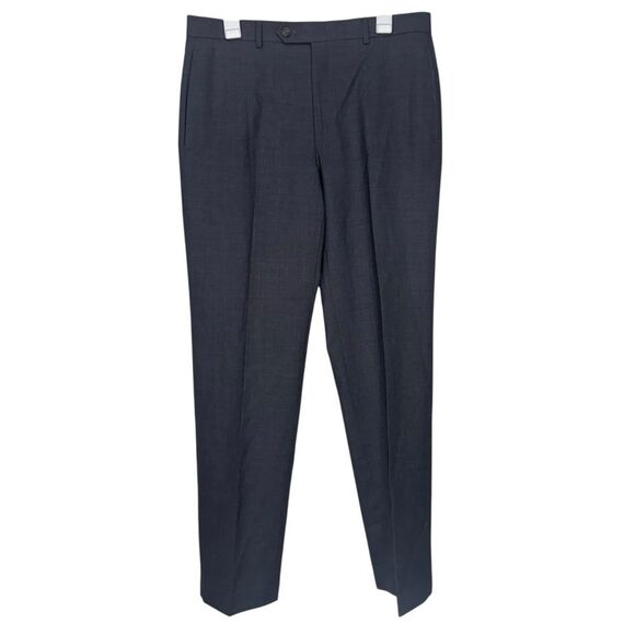 Lauren Ralph Lauren Gray 33x32 100% Wool Straight Leg Dress Pants - Picture 1 of 4
